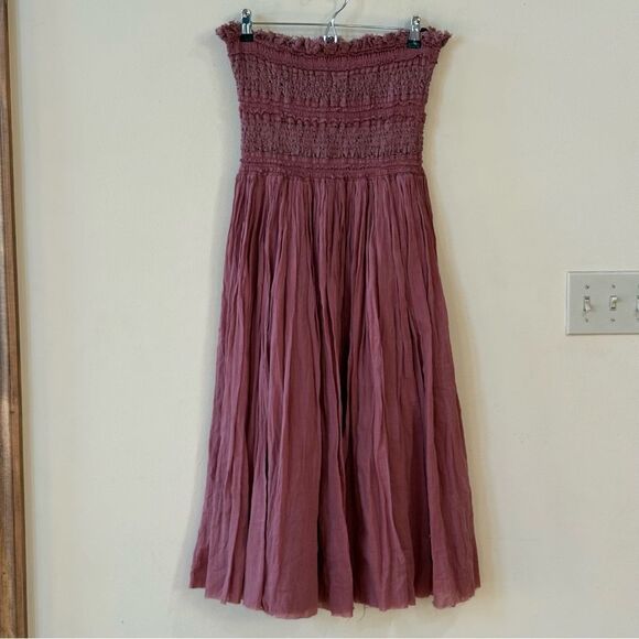 Free People Ravenna Convertible Maxi Skirt - Mauve - Picture 2 of 8